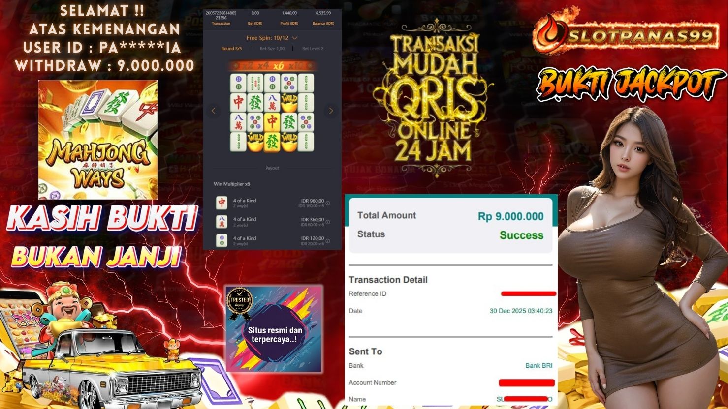SLOTPANAS99 JACKPOT SLOT MAHJONG WAYS